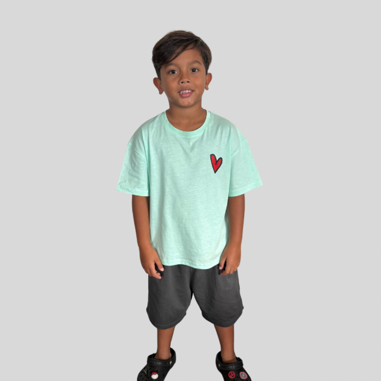 T-shirt enfant - cœur