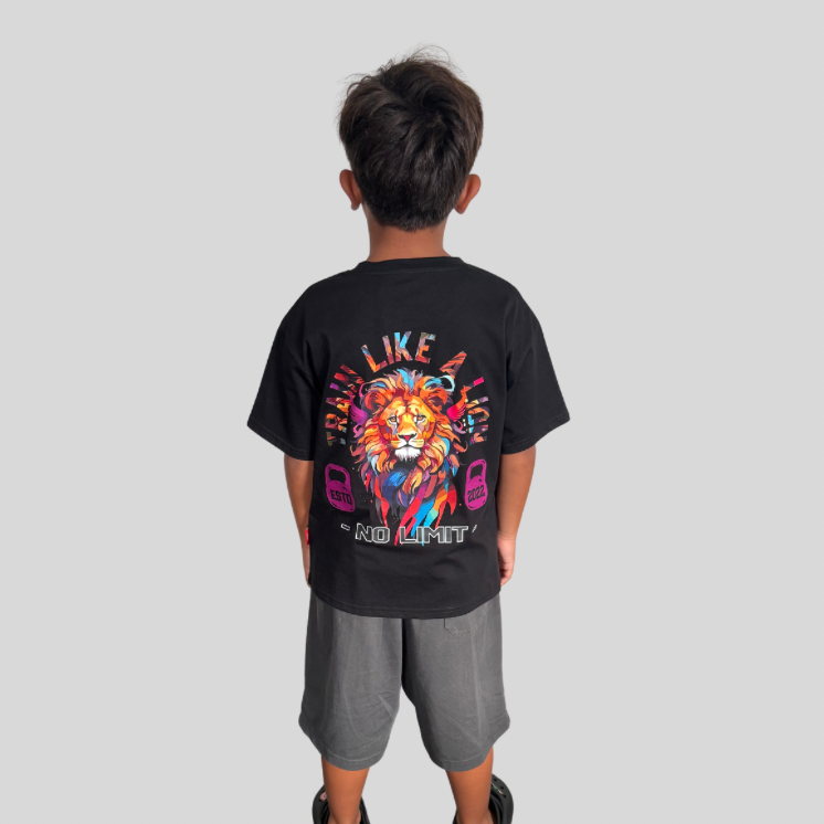 T-shirt enfant - Train like a lion