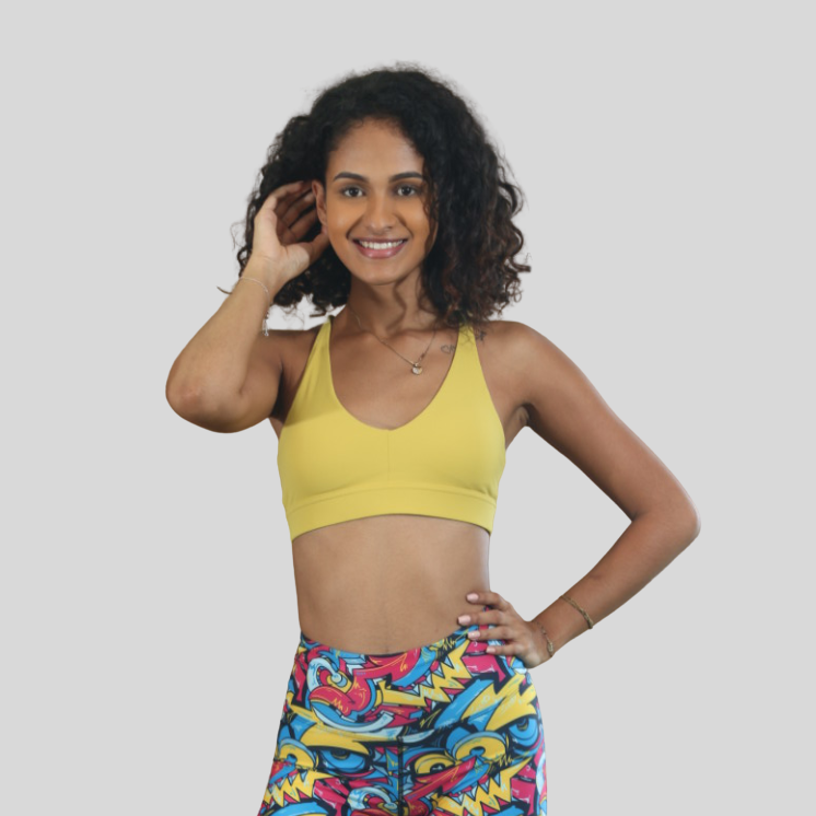 Brassière Mia - jaune