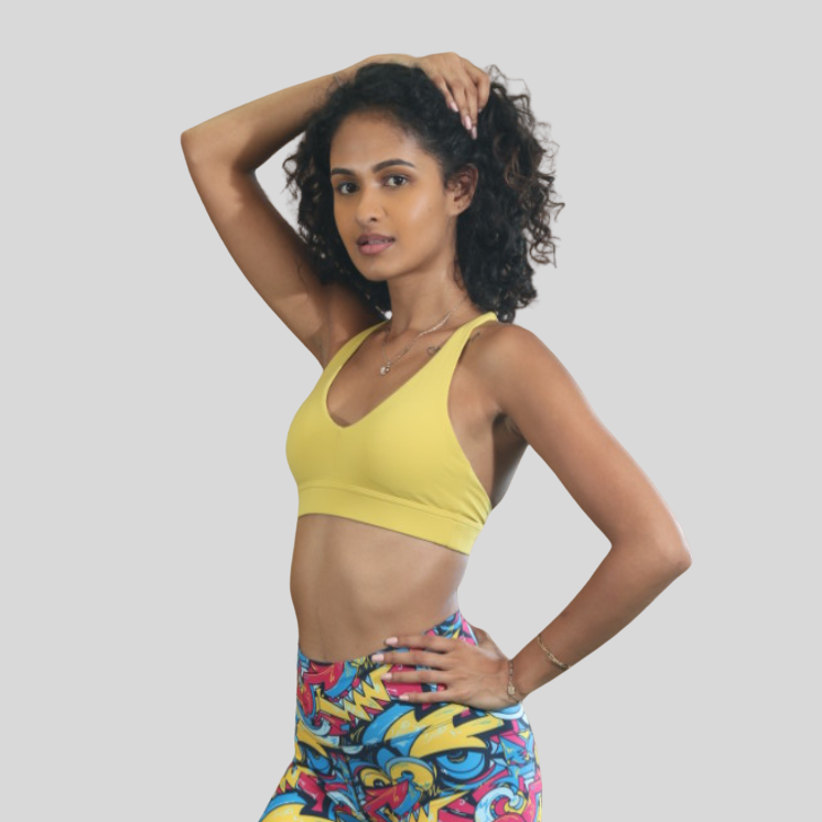 Brassière Mia - jaune
