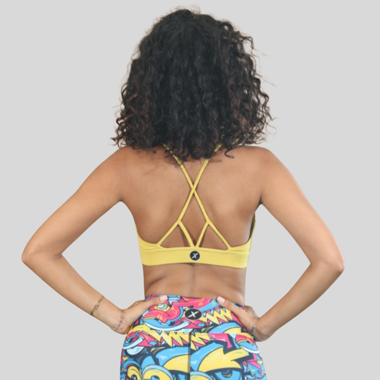 Brassière Mia - jaune
