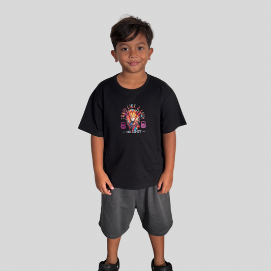 T-shirt enfant - Train like a lion