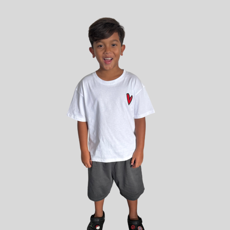 T-shirt enfant - cœur