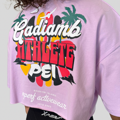 Crop top oversize Gadiamb Athlète Péi