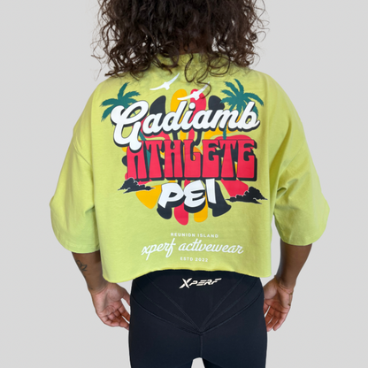 Crop top oversize Gadiamb Athlète Péi