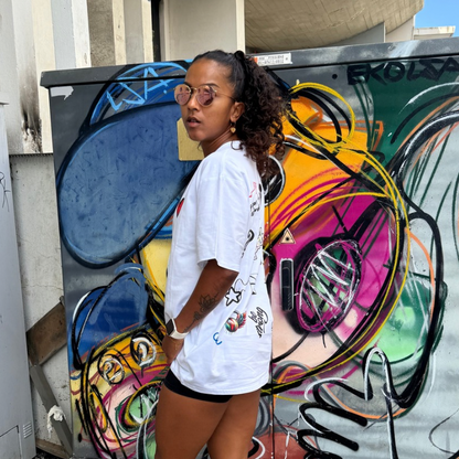 T-shirt Cœur - vue 5