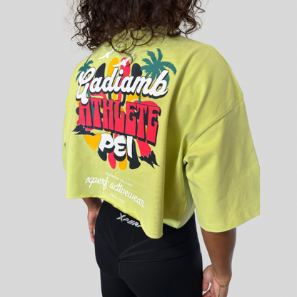 Crop top oversize Gadiamb Athlète Péi