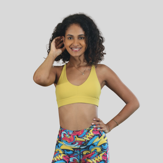 Brassière Mia - jaune