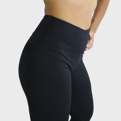 Legging Bib noir - vue 2