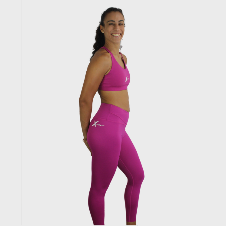 Legging Bib - rose