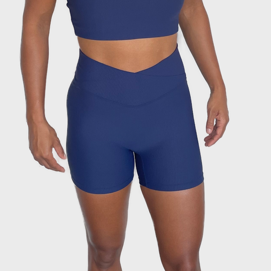 Short Poly - bleu navy