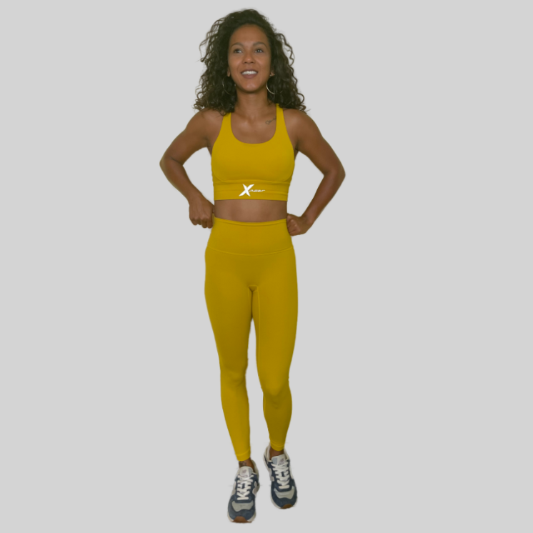 Legging 2skin - jaune