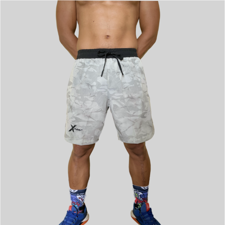 Short Camo - gris clair