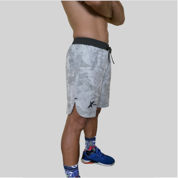 Short Camo - gris clair